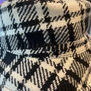 Miu Miu | Accessories | Miu Miu Nwt Bucket Hat Wool Black  display picture 2